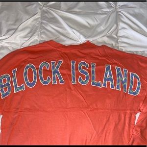 Coral Block Island Long Sleeve Shirt